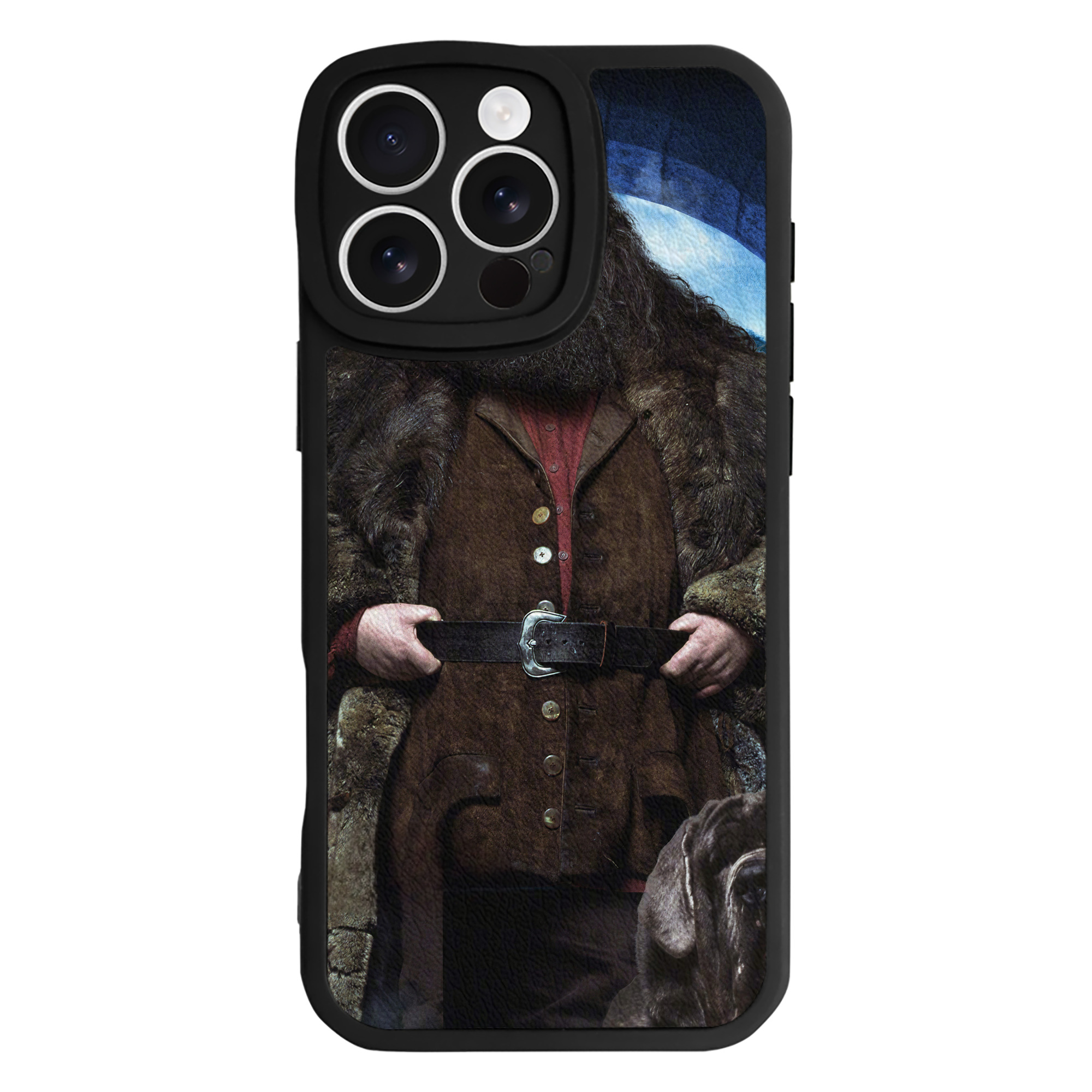 （画像用） Harry Potter ハリー・ポッターシリーズ 【iPhone 16シリーズ対応】シリコンスマホケース（レザー調） 材質：シリコン